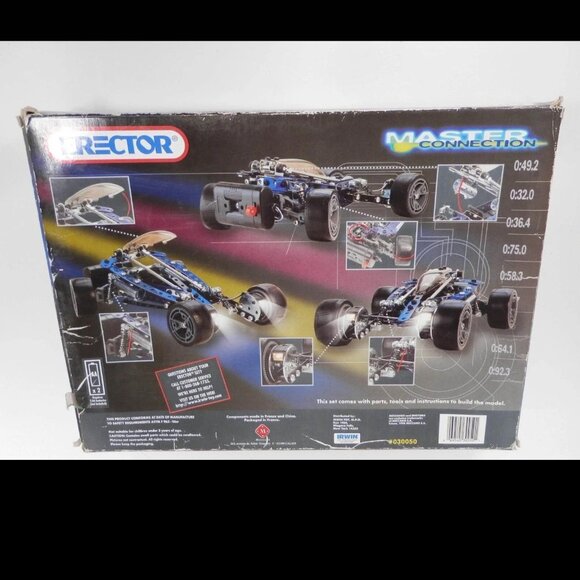 Vintage 1998 Erector Master Connection Vehicle Builder Kit Meccano 030050 Buggy - Picture 2 of 9